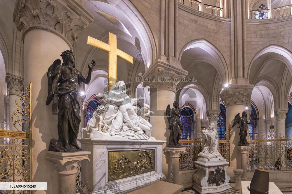 Exclusive - Illustration - The Cathedral of Notre Dame - Paris