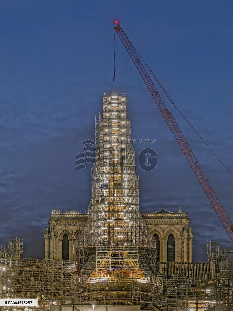 Exclusive - Illustration - The Cathedral of Notre Dame - Paris