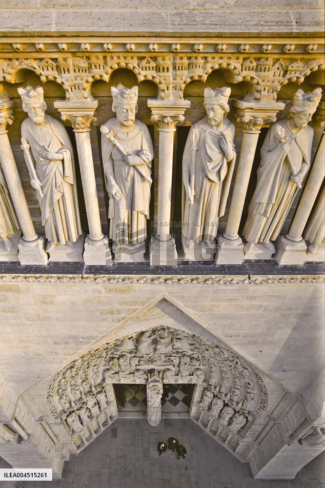 Exclusive - Illustration - The Cathedral of Notre Dame - Paris