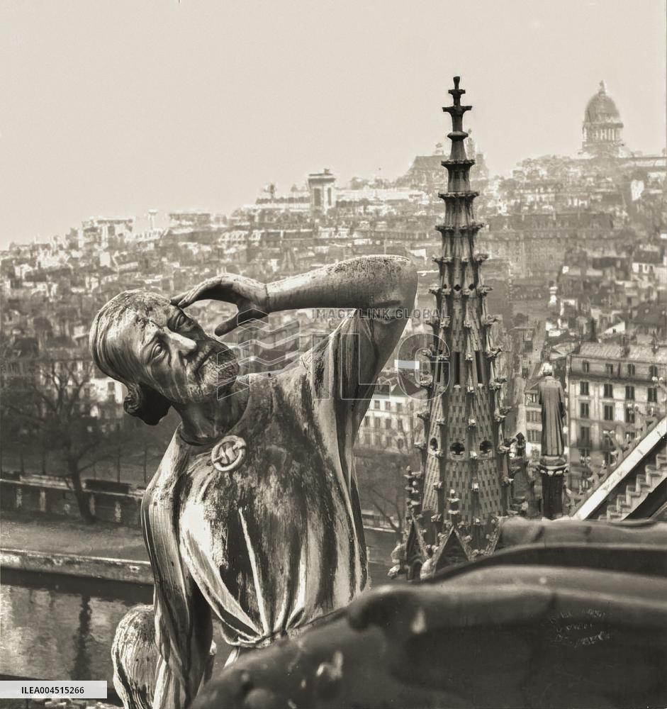 Exclusive - Illustration - The Cathedral of Notre Dame - Paris