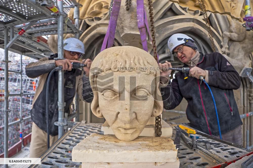 Exclusive - Illustration - The Cathedral of Notre Dame - Paris