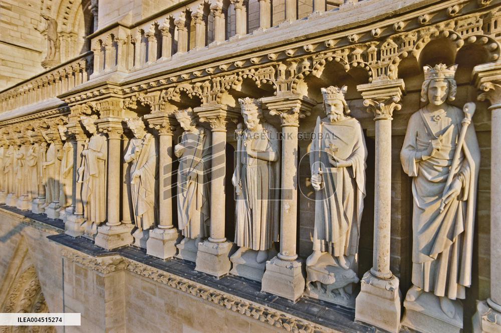 Exclusive - Illustration - The Cathedral of Notre Dame - Paris