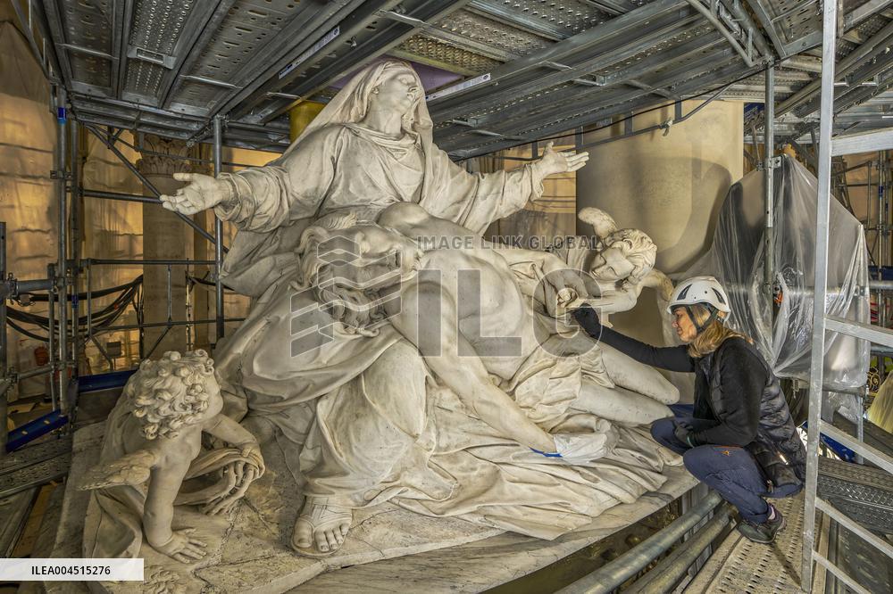 Exclusive - Illustration - The Cathedral of Notre Dame - Paris