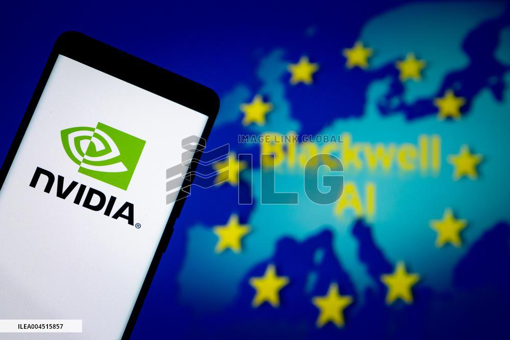 Illustration NVIDIA Blackwell AI