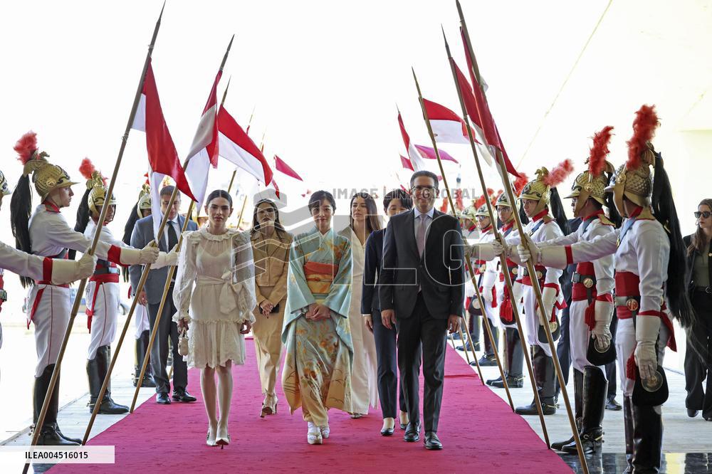 Japan Princess Kako in Brazil