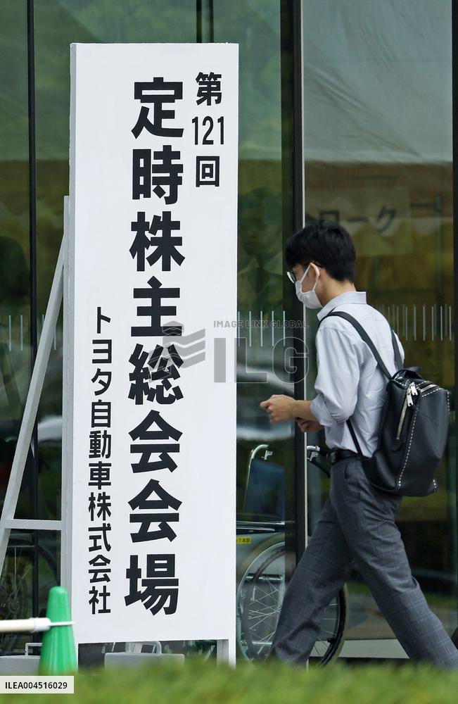 Toyota shareholders' meeting