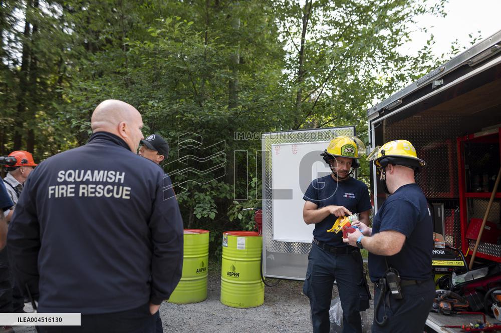 Dryden Creek Wildfire - Canada