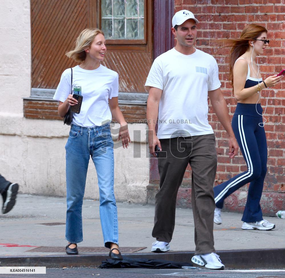 Princess Maria-Olympia of Greece Out - NYC