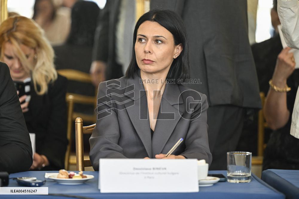 European Union s Ministers Of Culture Working Day - Paris