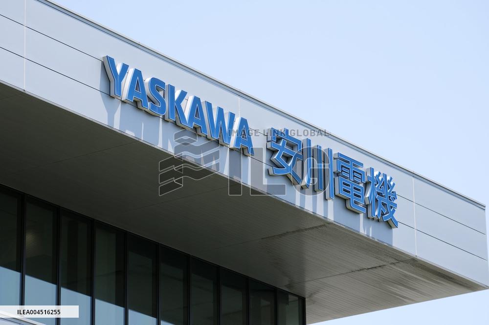 YASKAWA Electric signboard and logo