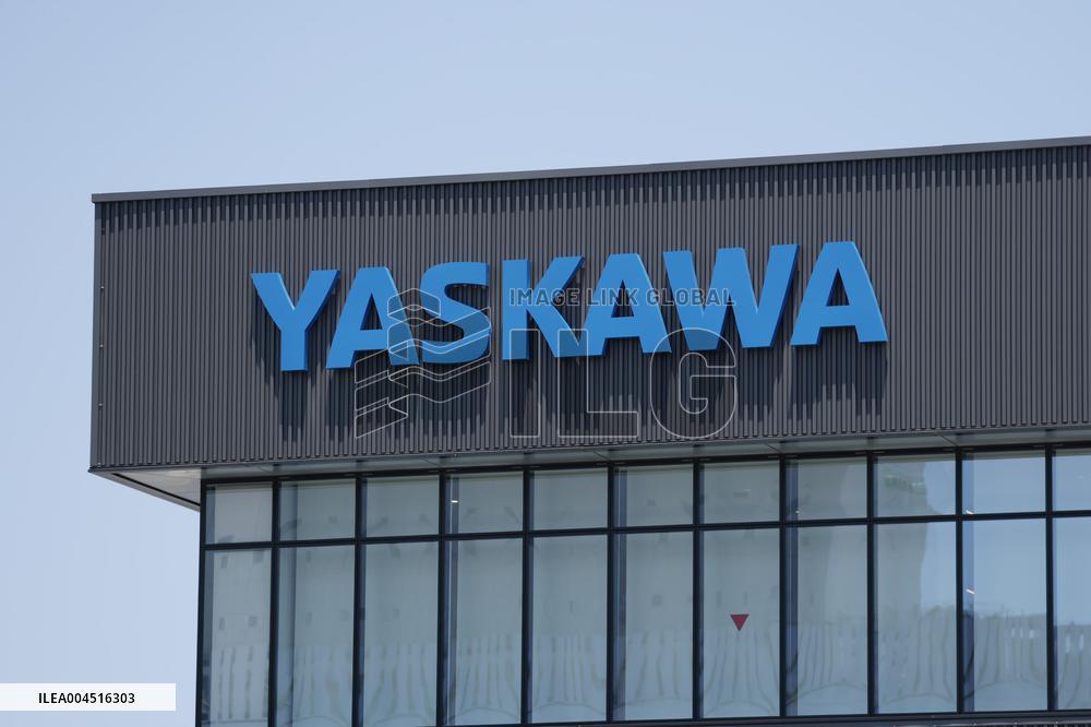 YASKAWA Electric signboard and logo