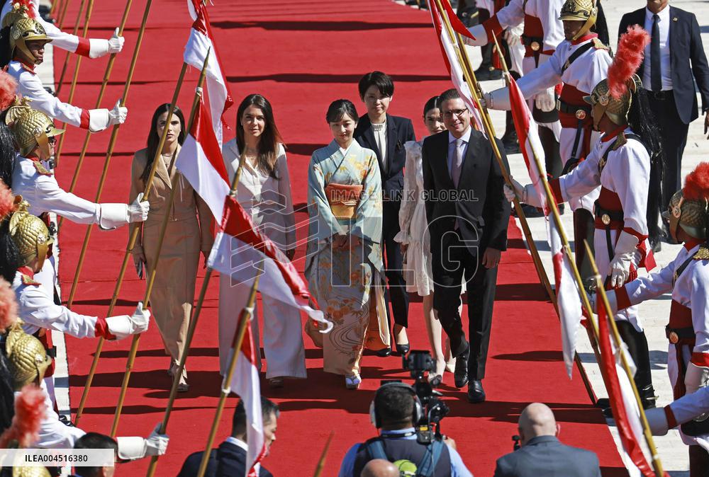 Japan Princess Kako in Brazil