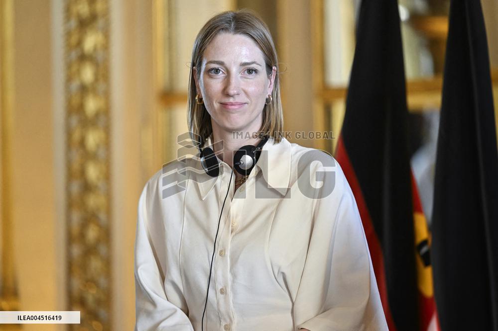 European Union s Ministers Of Culture Working Day - Paris