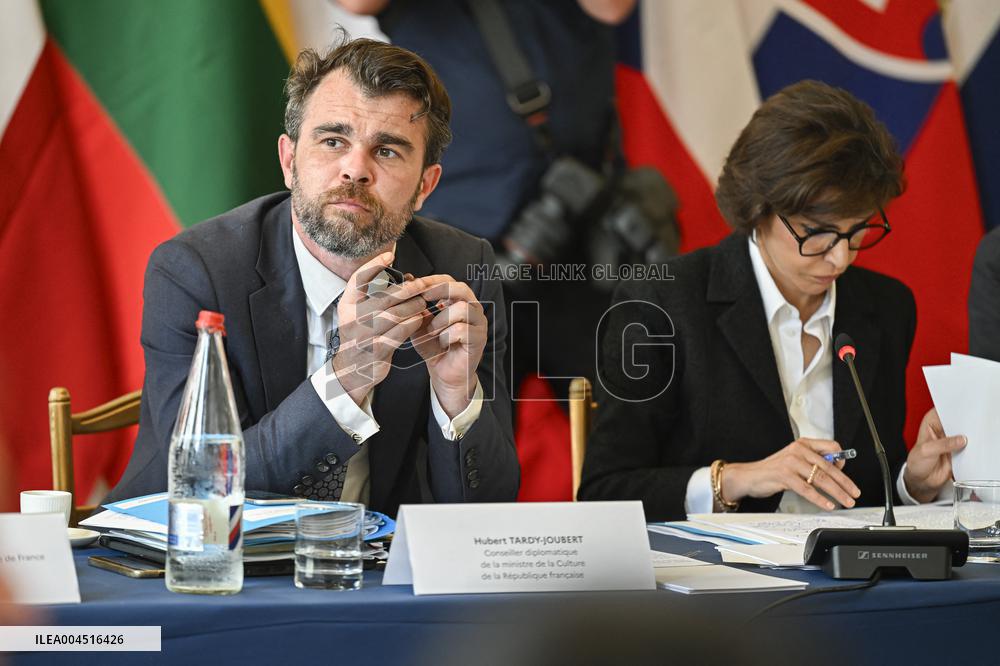 European Union s Ministers Of Culture Working Day - Paris