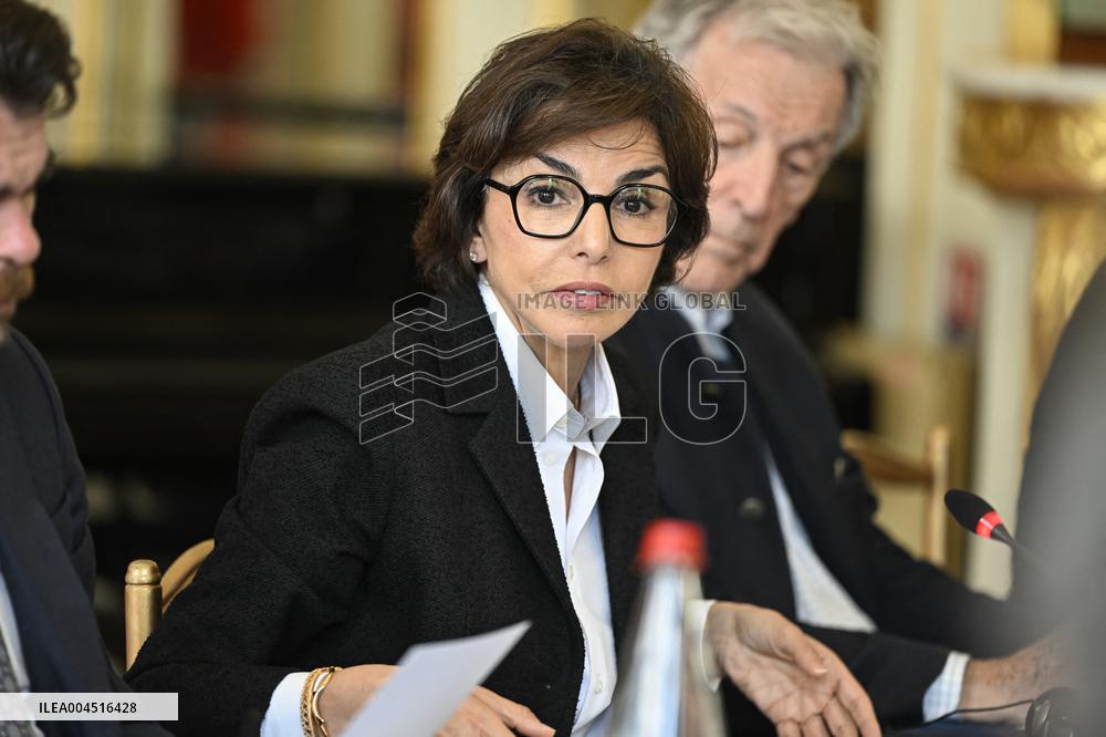 European Union s Ministers Of Culture Working Day - Paris