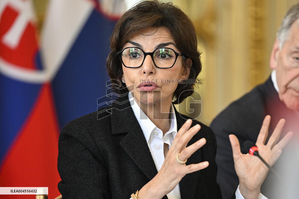 European Union s Ministers Of Culture Working Day - Paris