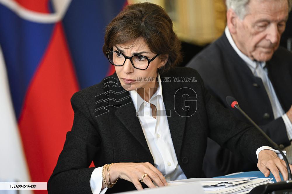 European Union s Ministers Of Culture Working Day - Paris