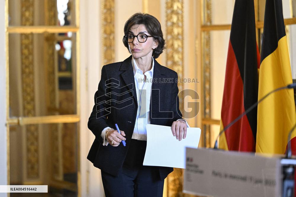 European Union s Ministers Of Culture Working Day - Paris