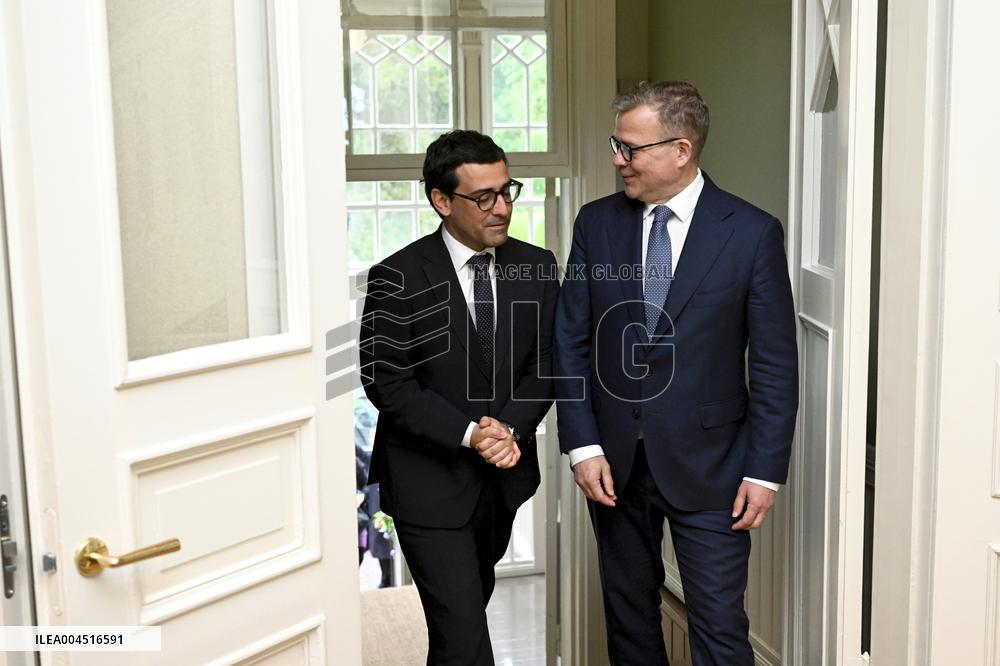 Pääministeri Orpo ja komission varapuheenjohtaja Sejourne tapaavat