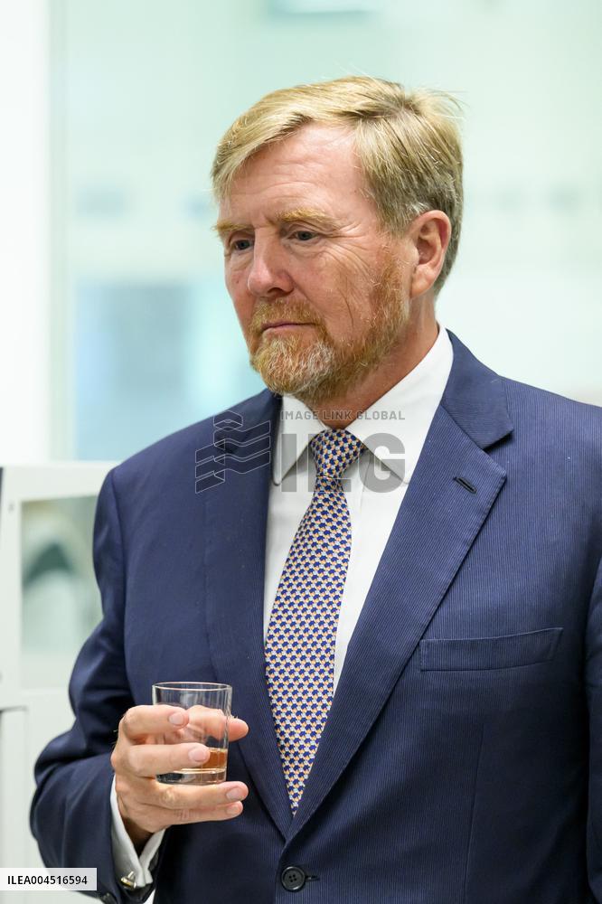 King Willem-Alexander Opens Dr. H.P. Heineken Centre in Zoeterwoud - Netherlands