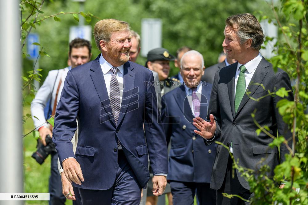 King Willem-Alexander Opens Dr. H.P. Heineken Centre in Zoeterwoud - Netherlands