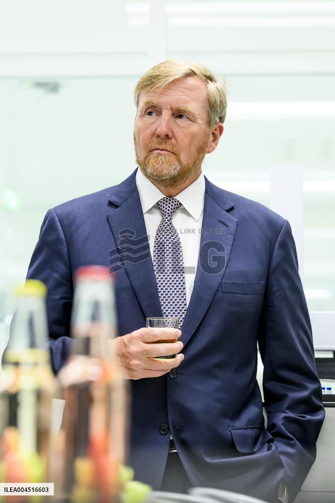 King Willem-Alexander Opens Dr. H.P. Heineken Centre in Zoeterwoud - Netherlands