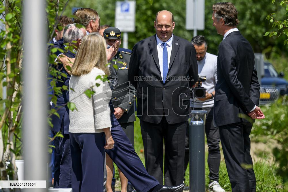 King Willem-Alexander Opens Dr. H.P. Heineken Centre in Zoeterwoud - Netherlands