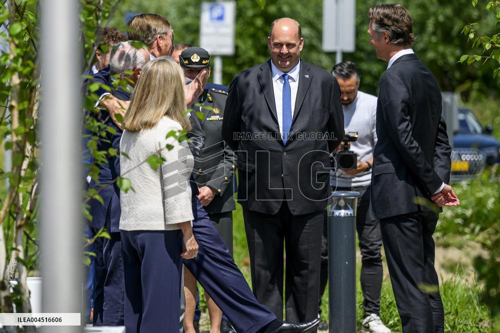King Willem-Alexander Opens Dr. H.P. Heineken Centre in Zoeterwoud - Netherlands