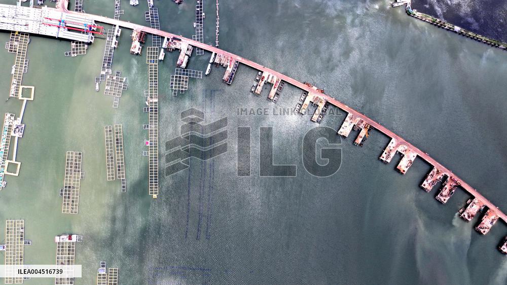 Houhai Cross-sea Special Bridge Construction