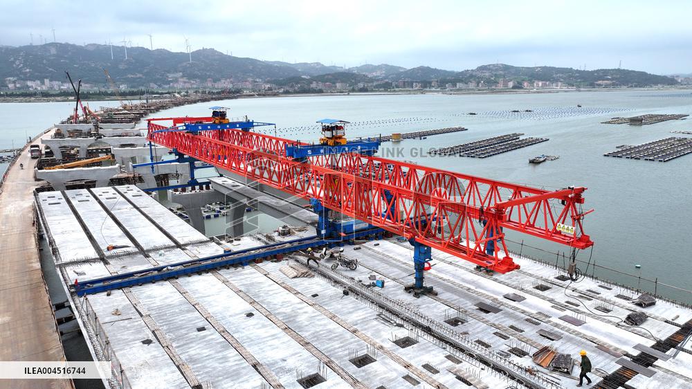 Houhai Cross-sea Special Bridge Construction