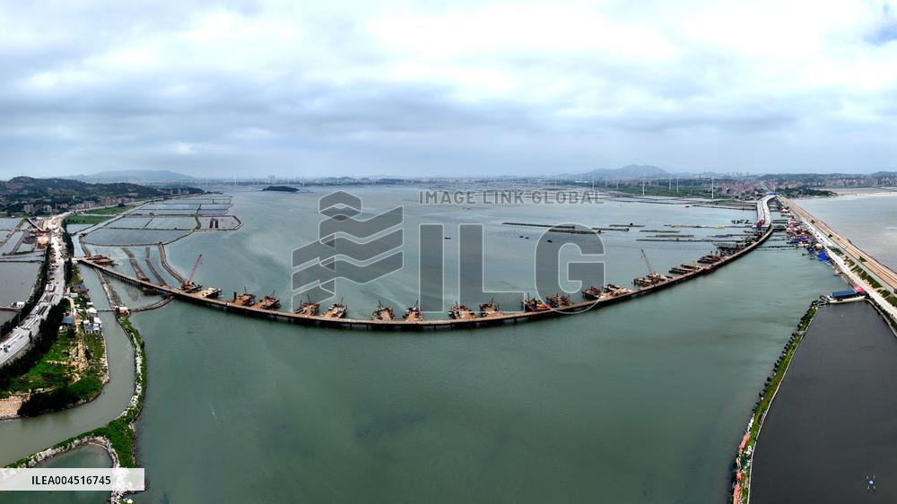Houhai Cross-sea Special Bridge Construction