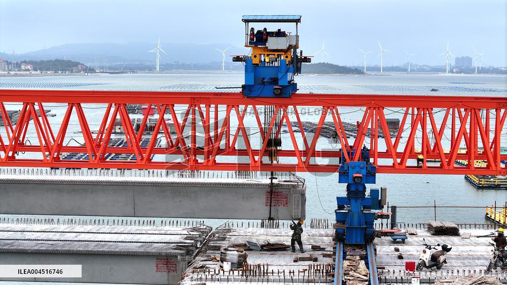 Houhai Cross-sea Special Bridge Construction