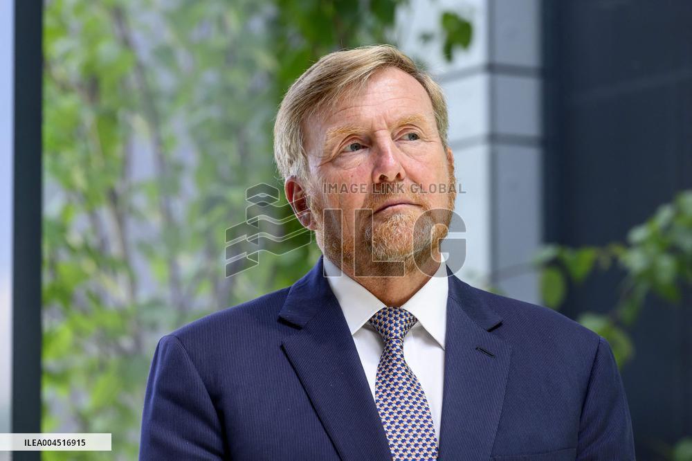 King Willem-Alexander Opens Dr. H.P. Heineken Centre in Zoeterwoud - Netherlands