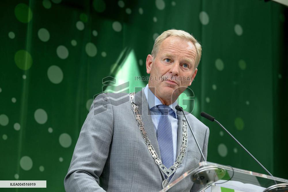 King Willem-Alexander Opens Dr. H.P. Heineken Centre in Zoeterwoud - Netherlands