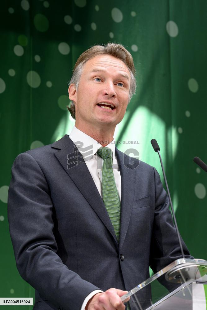 King Willem-Alexander Opens Dr. H.P. Heineken Centre in Zoeterwoud - Netherlands