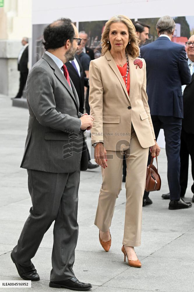 Infanta Elena At Mapfre Foundation 50th Anniversary - Madrid