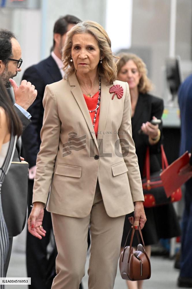 Infanta Elena At Mapfre Foundation 50th Anniversary - Madrid