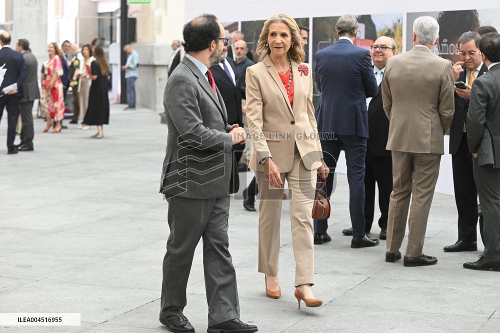 Infanta Elena At Mapfre Foundation 50th Anniversary - Madrid
