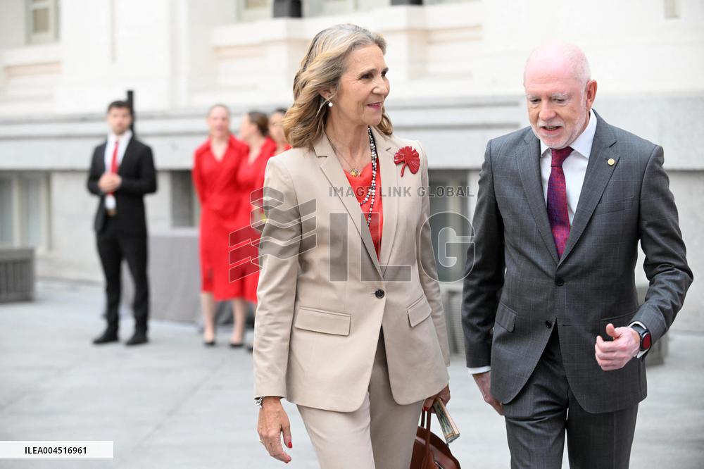 Infanta Elena At Mapfre Foundation 50th Anniversary - Madrid