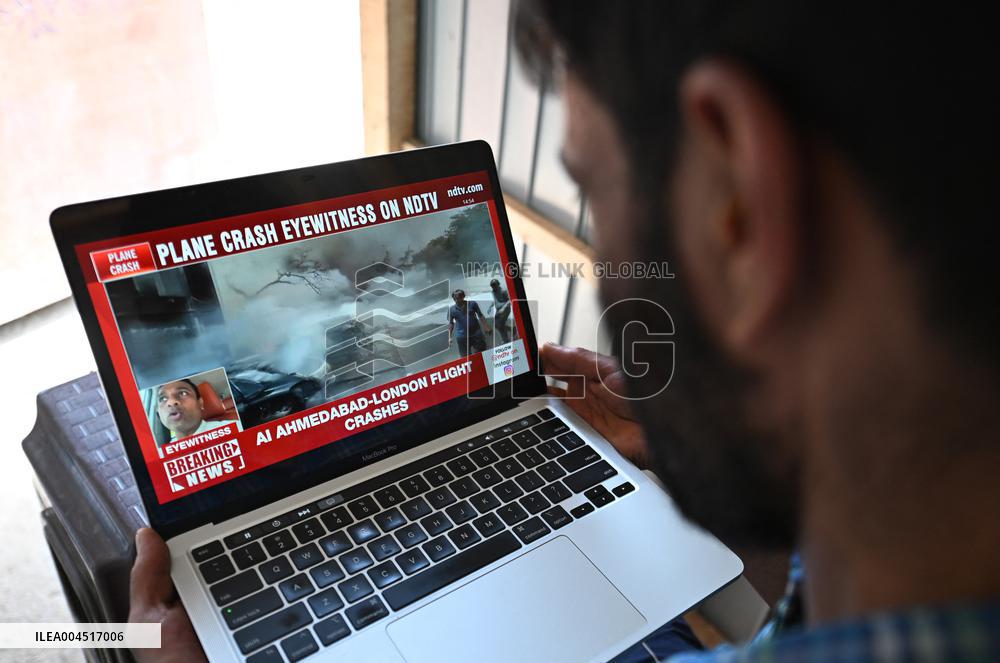 Air India Plane Crashes After Take Off - India