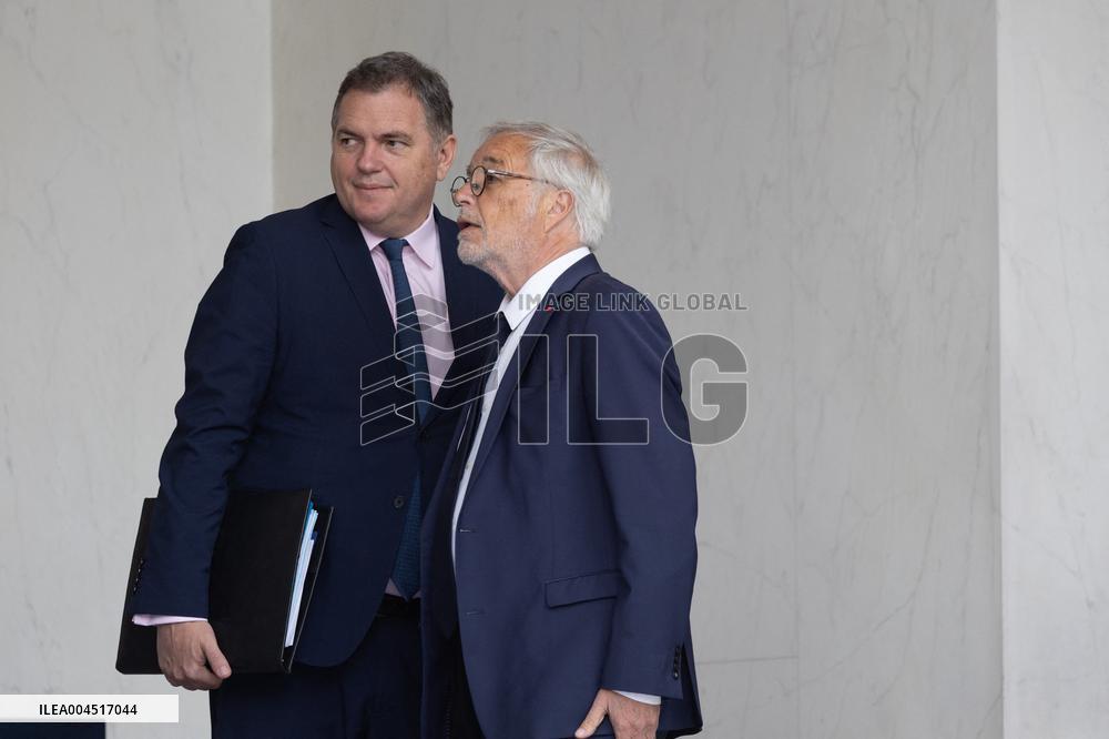 Weekly cabinet meeting - Paris