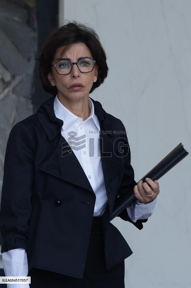 Weekly cabinet meeting - Paris