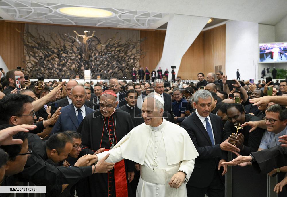 Pope Leo XIV Meets Priests of the Diocese of Rome - Vatican