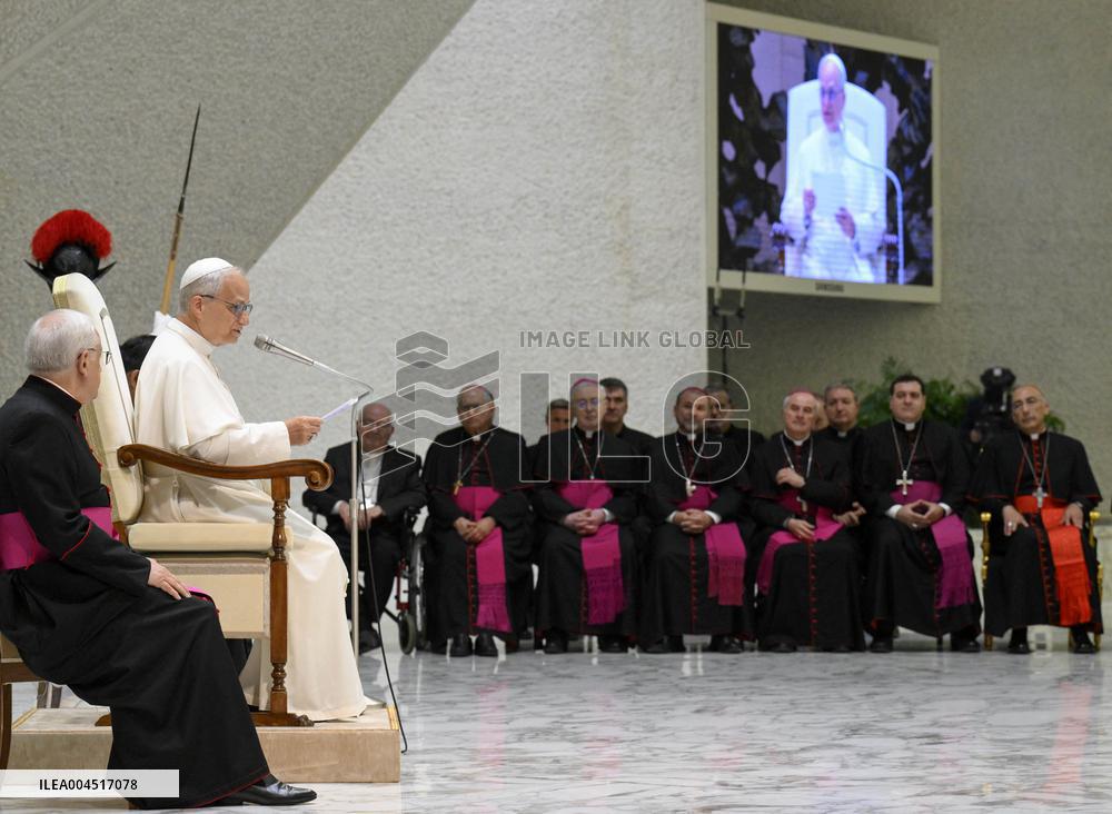 Pope Leo XIV Meets Priests of the Diocese of Rome - Vatican
