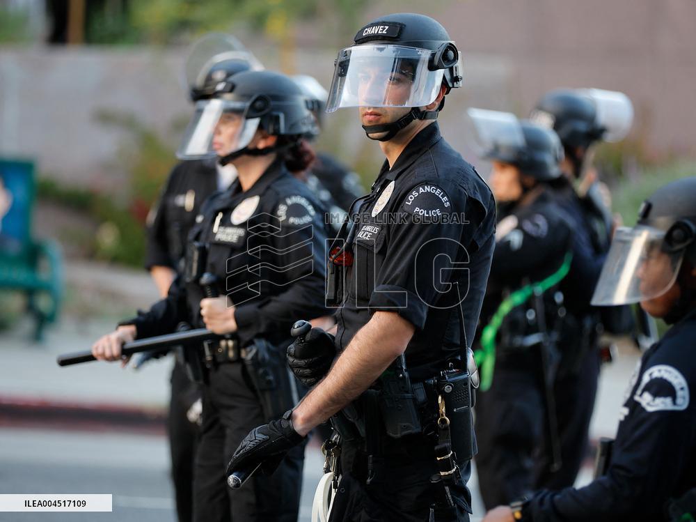 Ice Immigration Raid Protest - LA