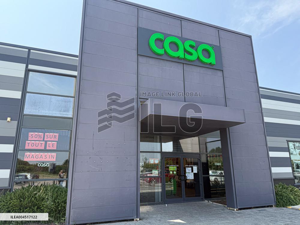 Illustration Of The Furniture Store Chain Casa - Carcassonne