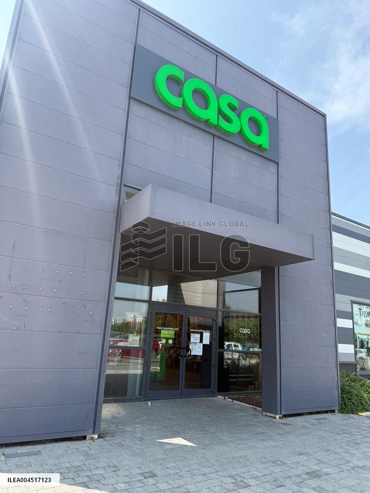 Illustration Of The Furniture Store Chain Casa - Carcassonne