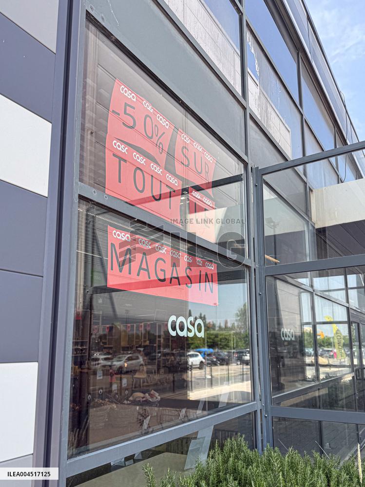 Illustration Of The Furniture Store Chain Casa - Carcassonne