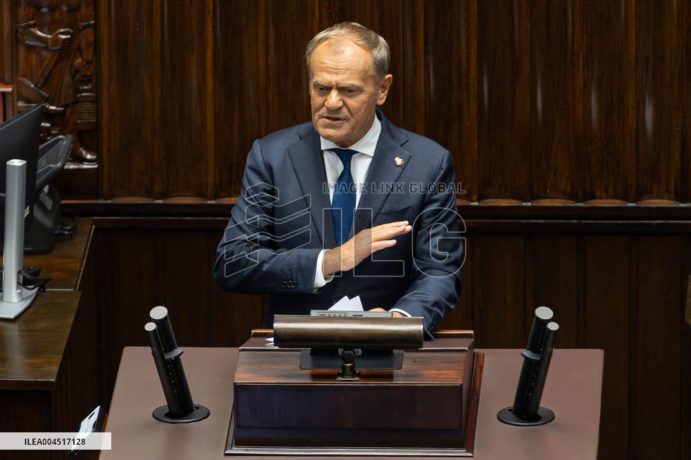 Vote of Confidence to Polish Government - Warsaw