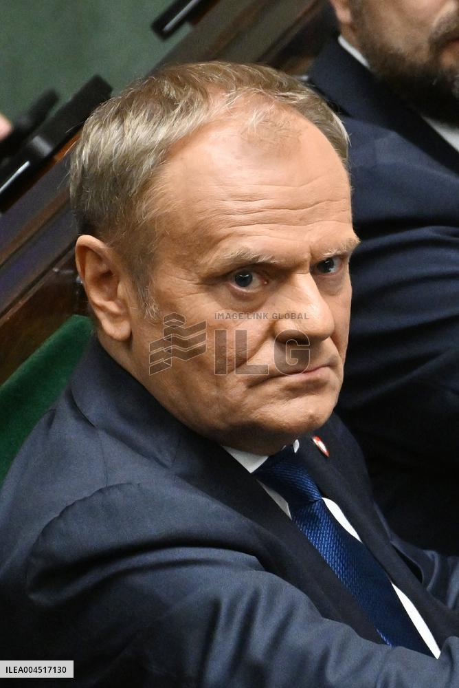 Vote of Confidence to Polish Government - Warsaw